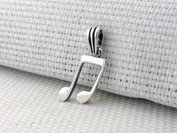 Nota 925 Ayar Gümüş Kolye Ucu