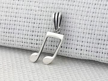 Nota 925 Ayar Gümüş Kolye Ucu