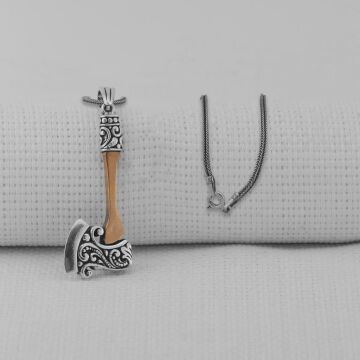 Balta 925 Ayar Erkek Gümüş Kolye