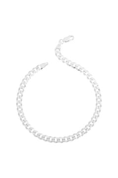 925 Ayar Gümüş Gurmet Zincir Bileklik 0.40 MM 21 CM