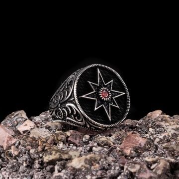 925 AYAR GÜMÜŞ YILDIZ MODEL YÜZÜK