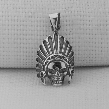 Kızıldereli 925 Ayar Erkek Gümüş Kolye Ucu