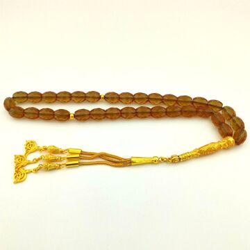 Gümüş Püsküllü Zultanit Tesbih Model 3