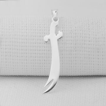 Sade Zülfikar 925 Ayar Gümüş Kolye Ucu