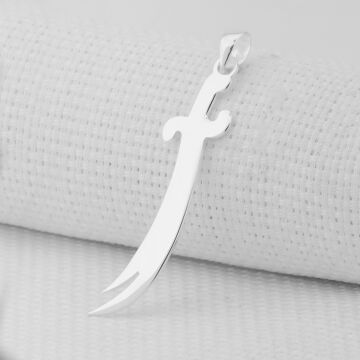 Sade Zülfikar 925 Ayar Gümüş Kolye Ucu