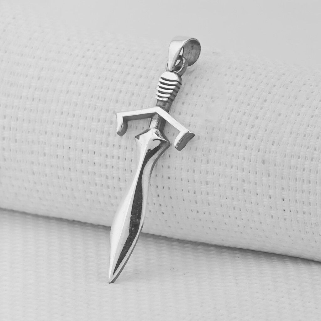 Kılıç 925 Ayar Erkek Gümüş Kolye Ucu