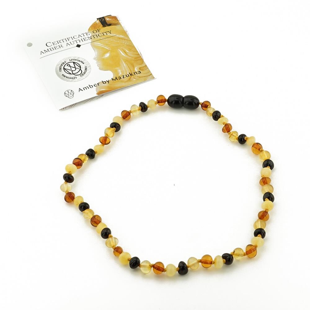 Orijinal Sertifikalı Farklı Renkli Damla Kehribar Bebek Diş Çıkarma Kolyesi