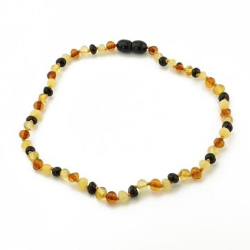 Orijinal Sertifikalı Farklı Renkli Damla Kehribar Bebek Diş Çıkarma Kolyesi