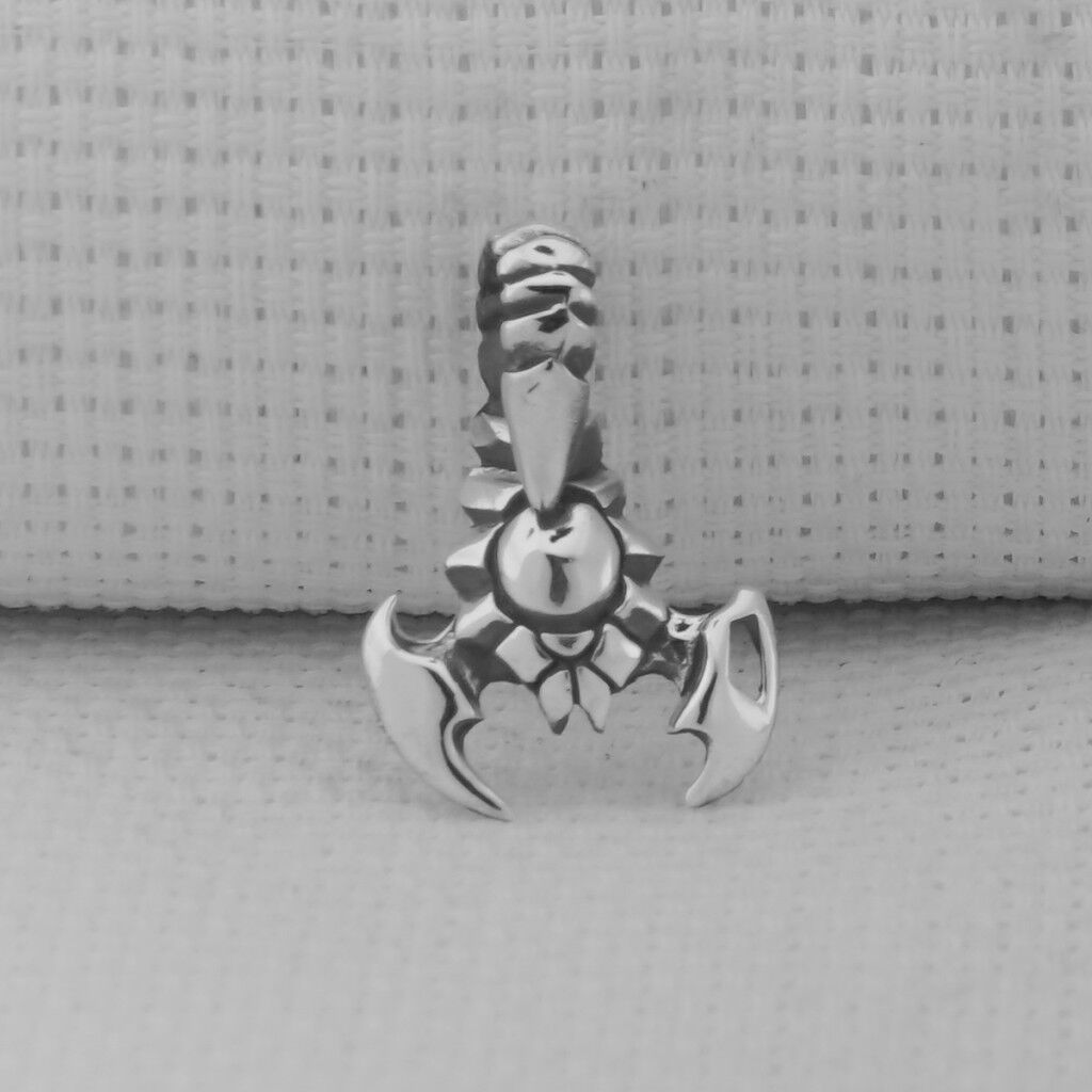 Akrep 925 Ayar Gümüş Kolye Ucu