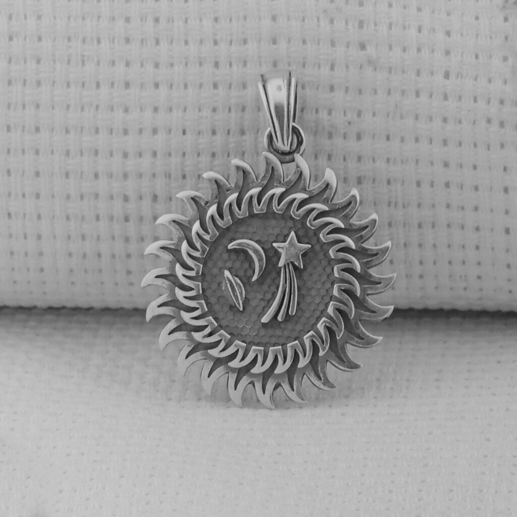 Galaksi 925 Ayar Erkek Gümüş Kolye Ucu