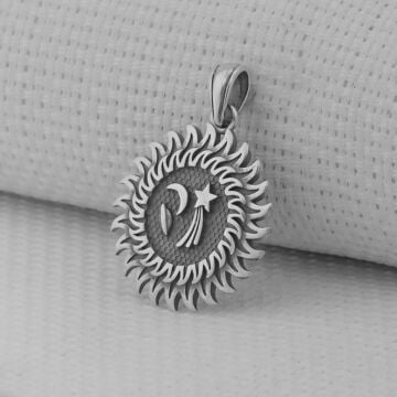 Galaksi 925 Ayar Erkek Gümüş Kolye Ucu