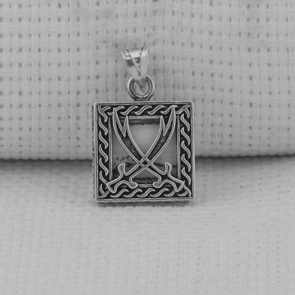 Cevşeni Kebir Dualı Zülfikar Kılıç Tasarımlı 925 Ayar Gümüş Kolye Ucu