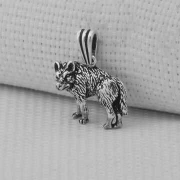 Kurt 925 Ayar Gümüş Kolye Ucu