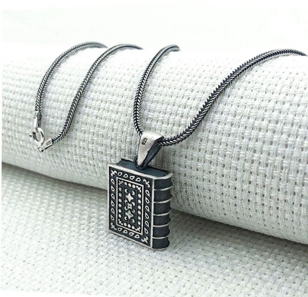 925 Ayar Gümüş Muska kabı Kolye