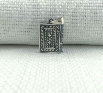 925 Ayar Gümüş Muska kabı Kolye Ucu