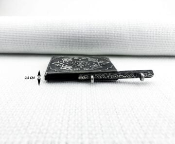 925 Ayar Güneş Simgeli Kral Zincirli Muska Kabı Kolye