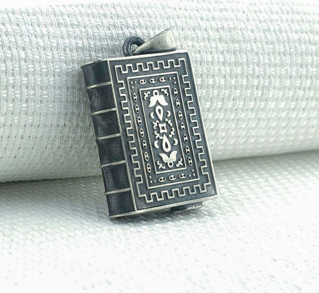 925 Ayar Muska Kabı Gümüş Kolye Ucu