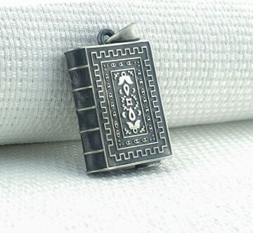 925 Ayar Muska Kabı Gümüş Kolye Ucu