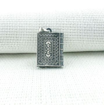 925 Ayar Muska Kabı Gümüş Kolye Ucu