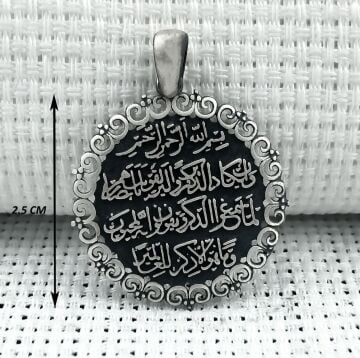 925 Ayar Nazar Dualı Gümüş Kolye