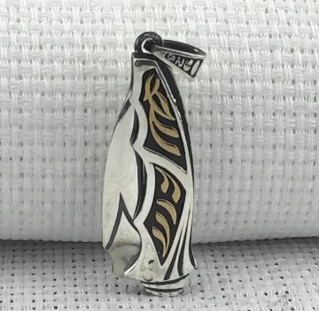 925 Ayar Çakı Tasarımlı Gümüş Kolye Ucu