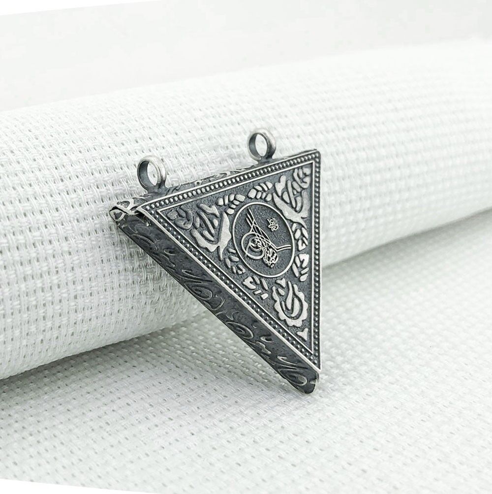 925 Ayar Osmanlı Tuğralı Cevşeni Kebir Kolye Ucu