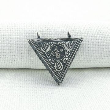 925 Ayar Osmanlı Tuğralı Cevşeni Kebir Kolye Ucu