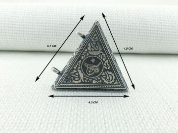 925 Ayar Osmanlı Tuğralı Cevşeni Kebir Kolye Ucu