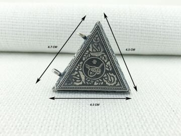 925 Ayar Osmanlı Tuğralı Cevşeni Kebir Kolye