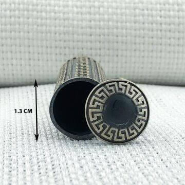 Büyük Boy 925 Ayar Gümüş Cevşen Muska Kabı