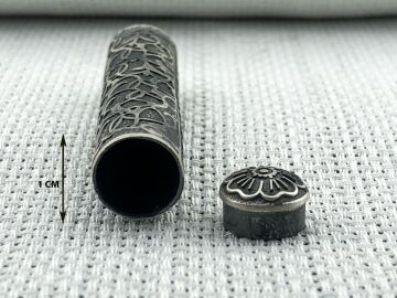 Silindir 925 Ayar Cevşen Muska Kabı Kolye