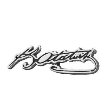 Kemal Atatürk İmzalı 925 Ayar Gümüş Rozet Yaka İğnesi