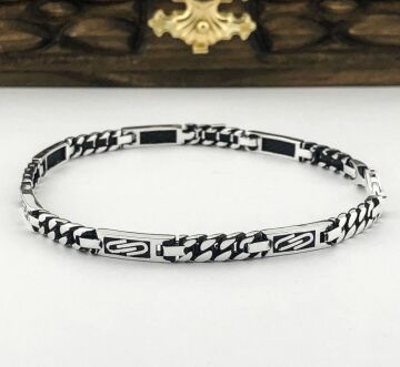 925 Ayar Gümüş Erkek Bileklik