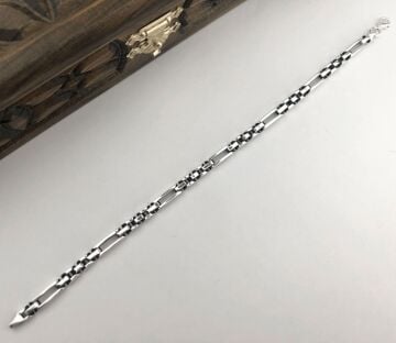 925 Ayar Gümüş Erkek Bileklik