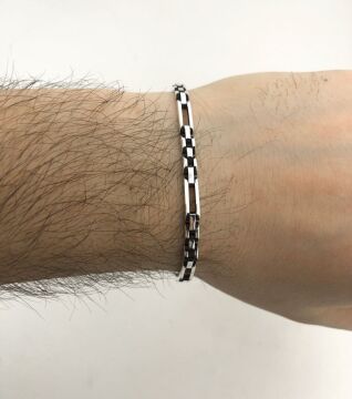 925 Ayar Gümüş Erkek Bileklik