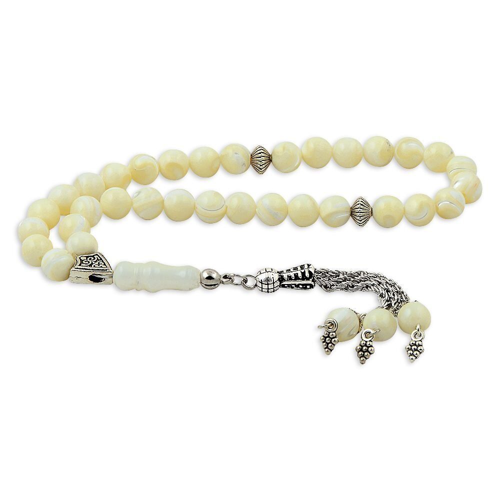 Küre Kesim % 100 Orjinal Sedef Taşı Tesbih