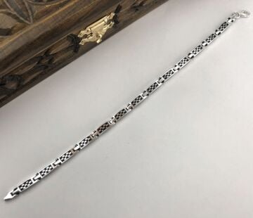 925 Ayar Gümüş Erkek Bileklik