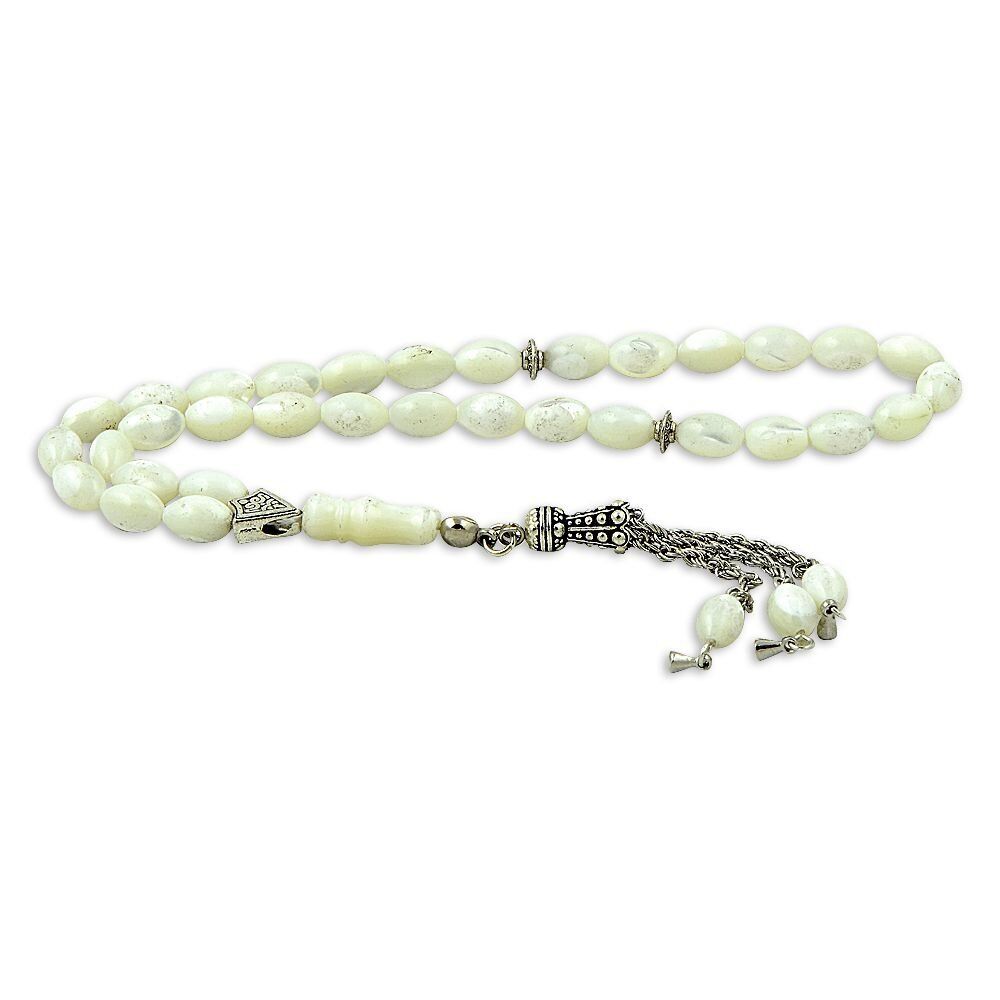 Ay Yıldız Model Şifalı Arpa Kesim Sedef Tesbih