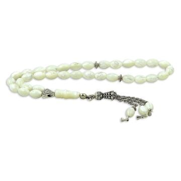 Ay Yıldız Model Şifalı Arpa Kesim Sedef Tesbih