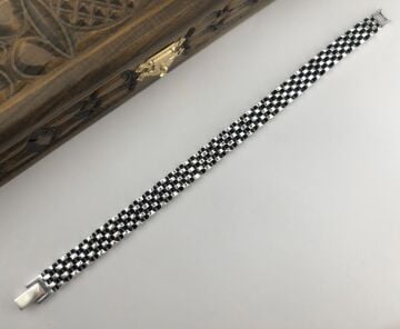 925 Ayar Gümüş Saat Kordonu Erkek Bileklik