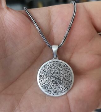 925 Ayar Gümüş Esma-ül Hüsna Kolye