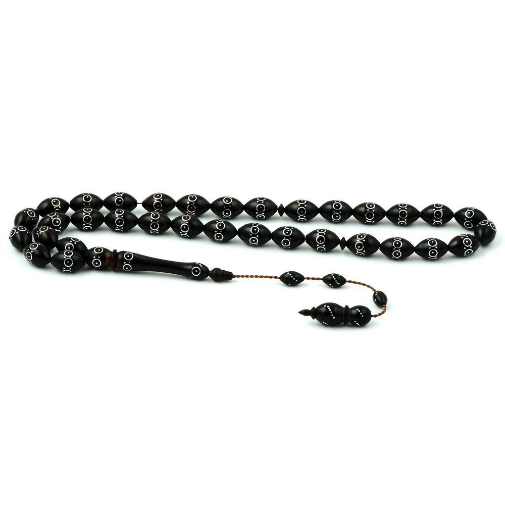 Arpa Kesim Sistemli Göz İşlemeli Kuka Tesbih