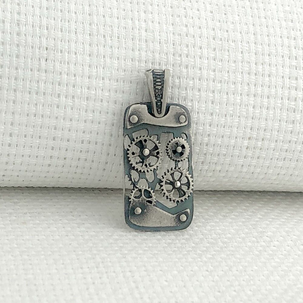 925 Ayar Gümüş Mekanizma Kolye Ucu