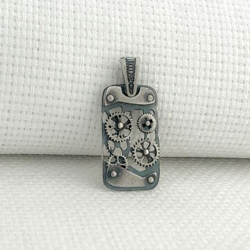 925 Ayar Gümüş Mekanizma Kolye Ucu