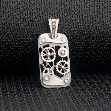 925 Ayar Gümüş Mekanizma Kolye Ucu