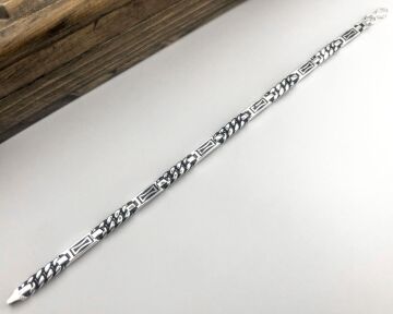 925 Ayar Gümüş Erkek Bileklik