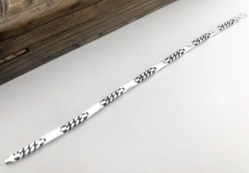 925 Ayar Gümüş Erkek Bileklik