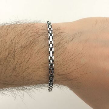 925 Ayar Gümüş Erkek Bileklik