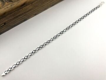 925 Ayar Gümüş Erkek Bileklik