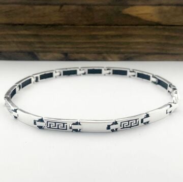 925 Ayar Gümüş Erkek Bileklik